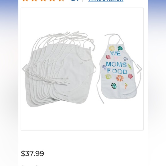 Tulip One-Step Tie-Dye 3 Color Kit & Colorations® Blank Canvas Aprons - Set of 9 - Picture 4 of 8